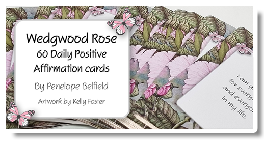 Wedgwood Rose Affirmation Cards